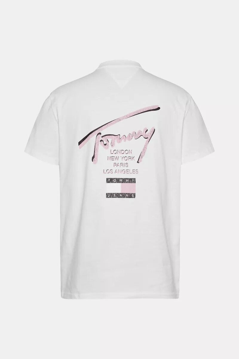 TOMMY JEANS  t-Shirt Basic Logo Bandierina Uomo |  JEK PIT