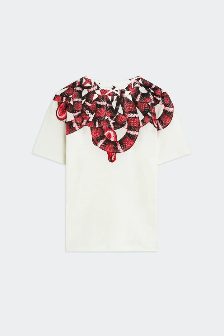 COUNTY OF MILAN - BURLON  t-Shirt Con Serpente Red Uomo |  JEK PIT