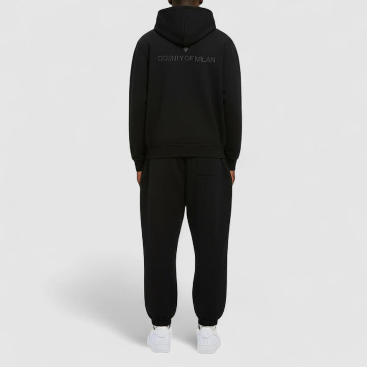 COUNTY OF MILAN - BURLON  Pantalone In Felpa Elastico Fondo Uomo |  JEK PIT