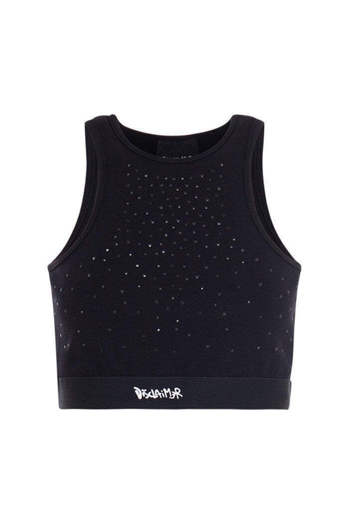 DISCLAIMER  Top In Costina Con Mini Strass Donna |  JEK PIT