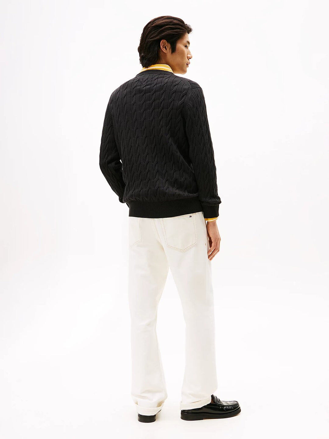TOMMY HILFIGER  Maglione Giro Intrecciato Cable Uomo |  JEK PIT
