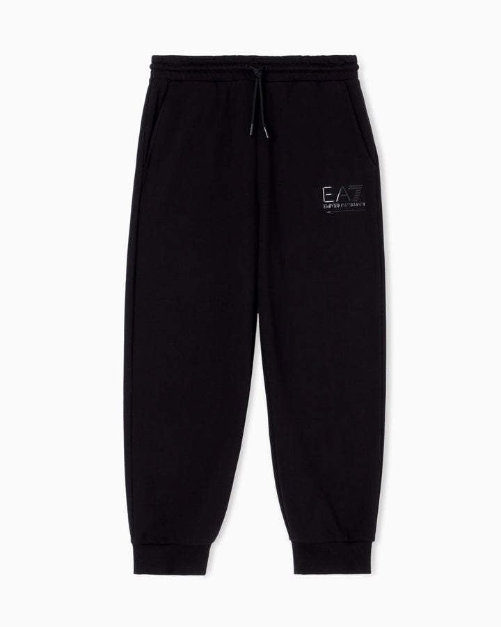 EMPORIO ARMANI EA7  Pantalone In Felpa Train Logo Argentato Donna |  JEK PIT