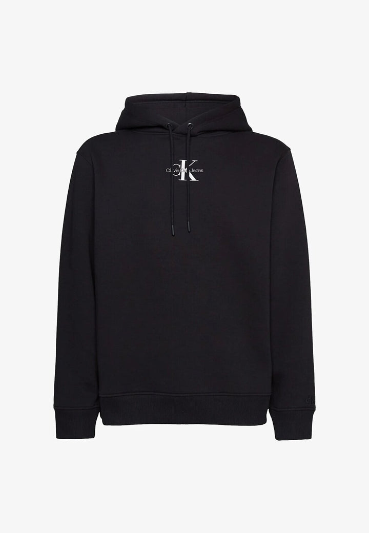 CALVIN KLEIN  Felpa Logo Ricamato Capp Uomo |  JEK PIT