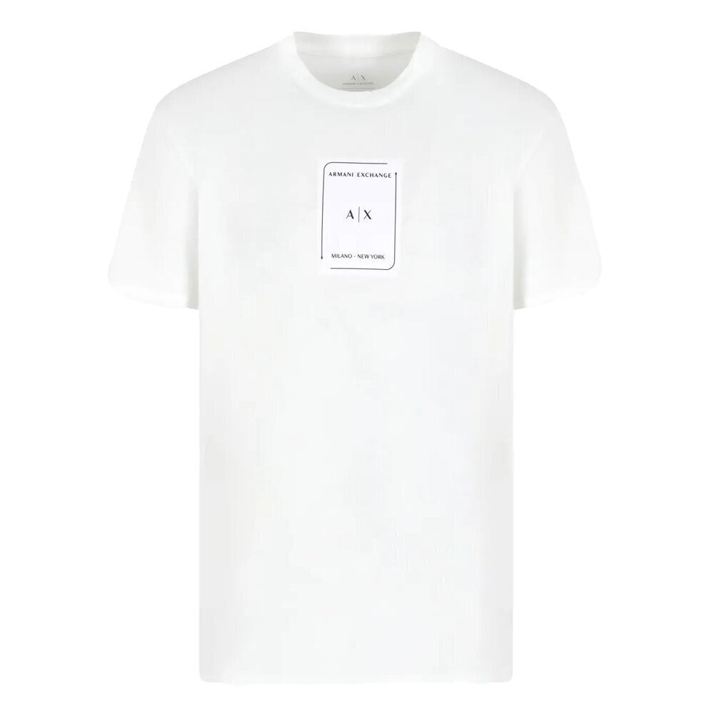 ARMANI EXCHANGE  t-Shirt Logo Rilievo Su Pattina Centrale Uomo |  JEK PIT