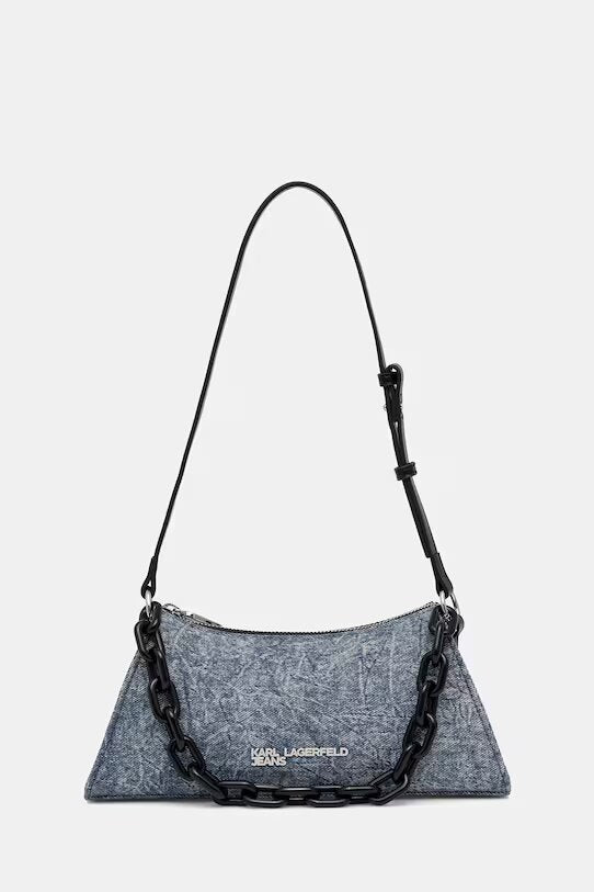 KARL LAGERFELD  Shoulderbag Denim Chain Donna |  JEK PIT
