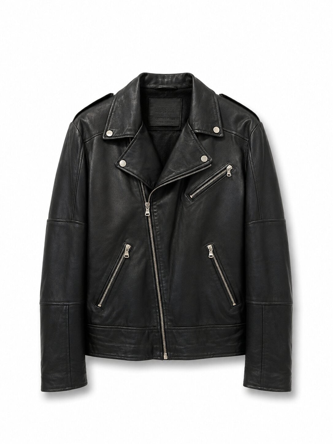 Chiodo In Pelle Basic Uomo - JEK PIT