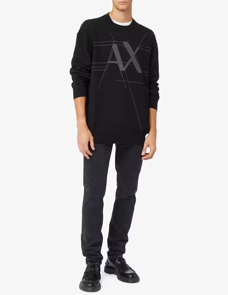 ARMANI EXCHANGE  Maglione Stampa Logo Uomo |  JEK PIT