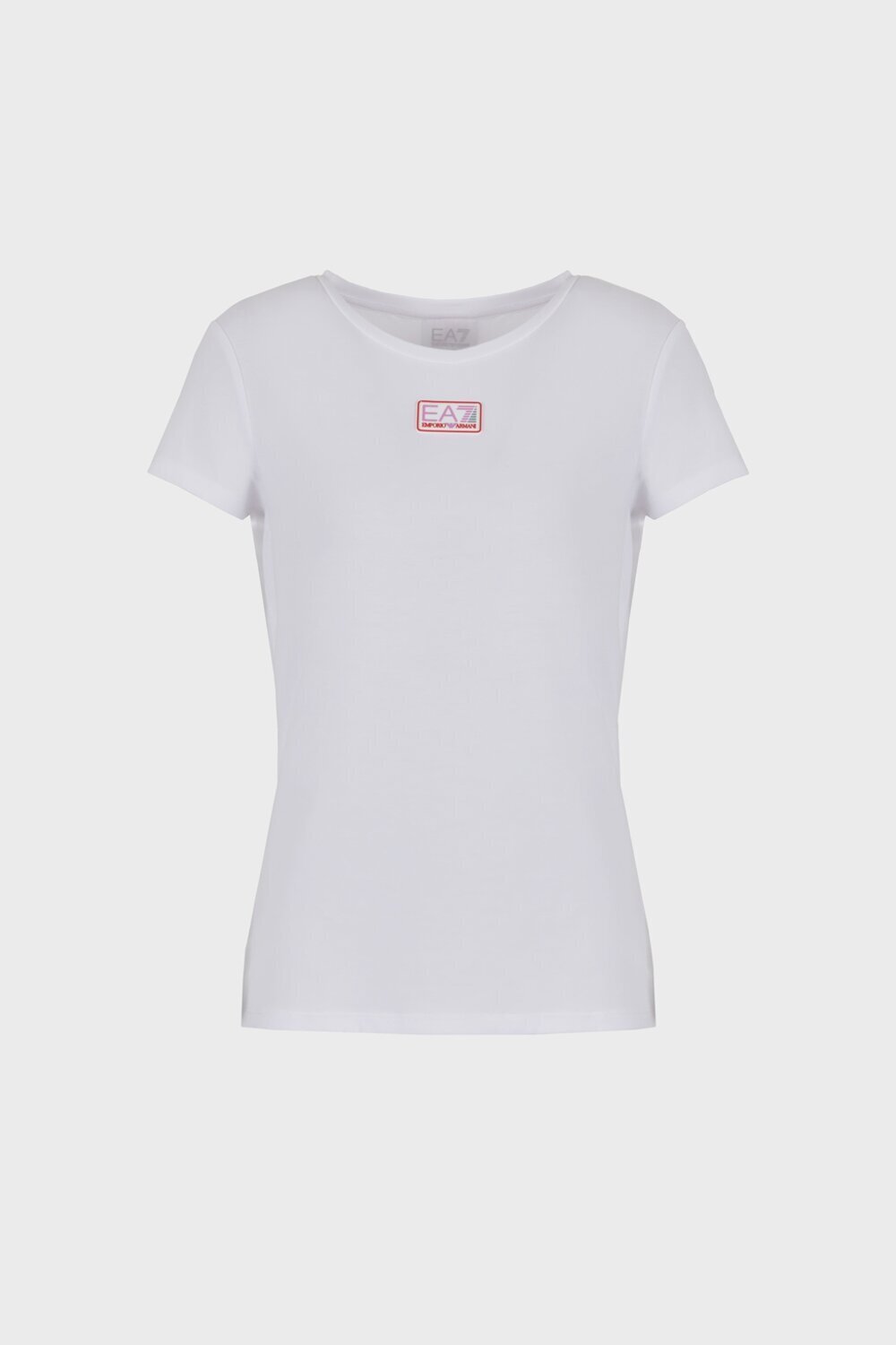 EMPORIO ARMANI EA7  t-Shirt Patch Gomma Centro Donna |  JEK PIT
