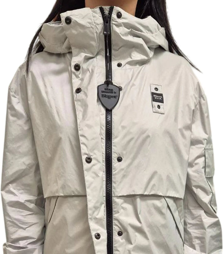 BLAUER Giubbino Corto Foderato Tasca Manica Donna - JEK PIT