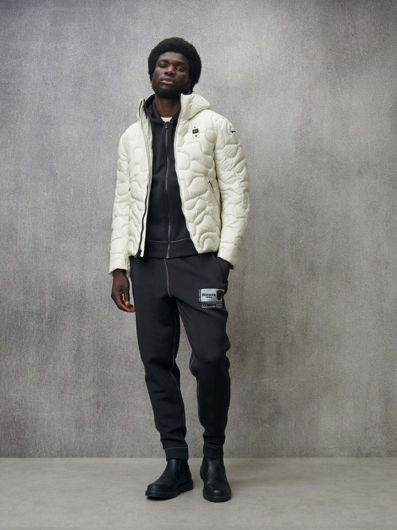 BLAUER Giubbotto Con Cappuccio Trap Irr Uomo - JEK PIT