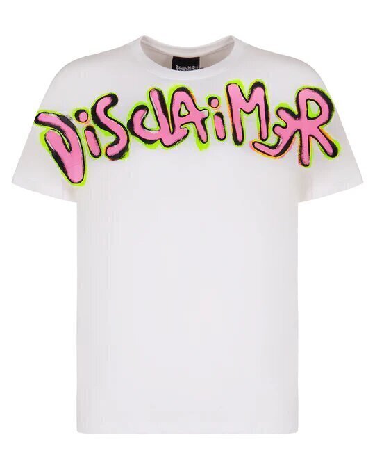 DISCLAIMER  t-Shirt In Jersey Logo Colorato Gr Uomo |  JEK PIT
