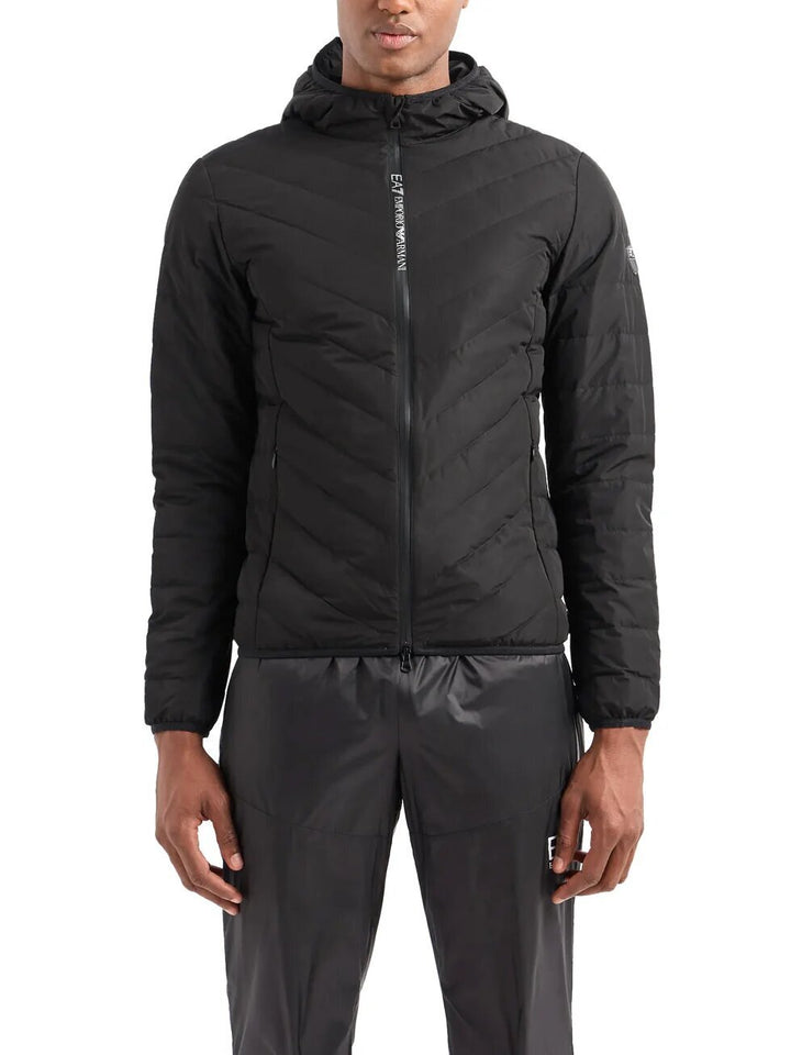 EMPORIO ARMANI EA7  Piumino Logo Su Zip 100gr Uomo |  JEK PIT