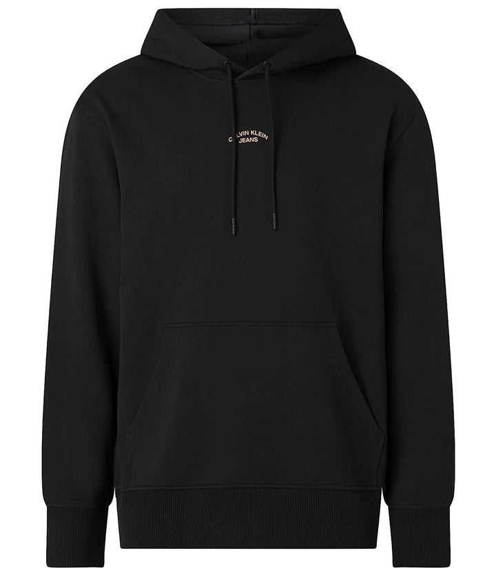 CALVIN KLEIN  Felpa Logo Fronte Retro Cappuccio Uomo |  JEK PIT