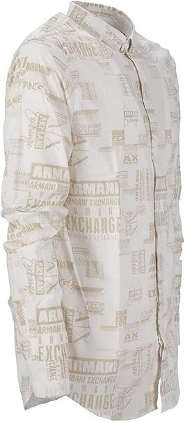 ARMANI EXCHANGE  Camicia Disegni/logo Allover Uomo |  JEK PIT