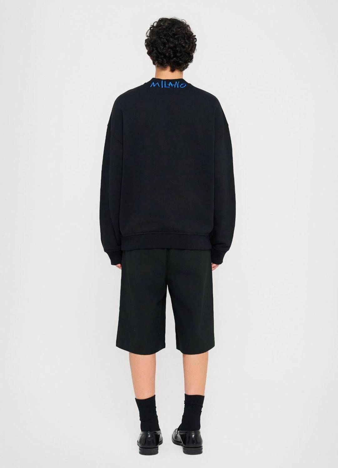 JUST CAVALLI  Felpa Giro Embroider Su Collo Uomo |  JEK PIT