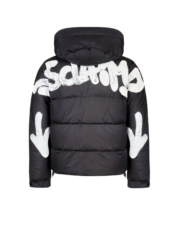 DISCLAIMER  Piumino Con Cappuccio Nm Stampa Uomo |  JEK PIT