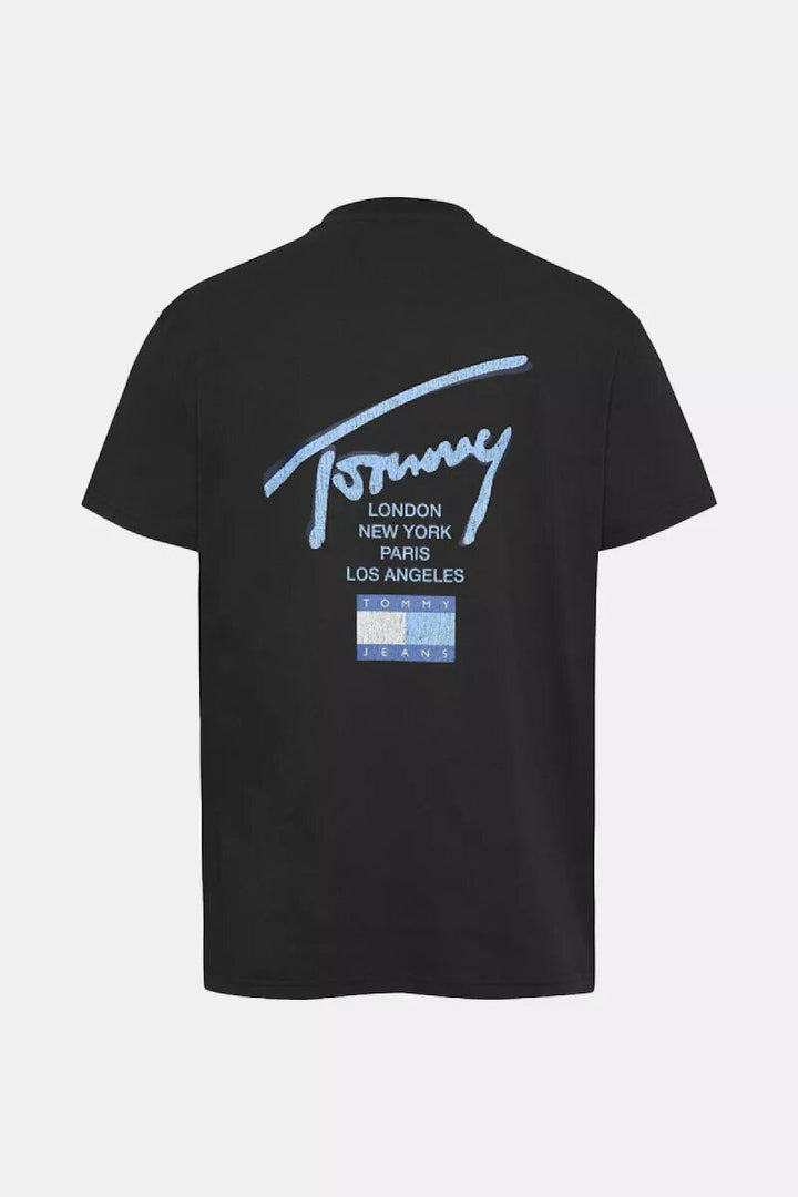 TOMMY JEANS  t-Shirt Basic Logo Bandierina Uomo |  JEK PIT