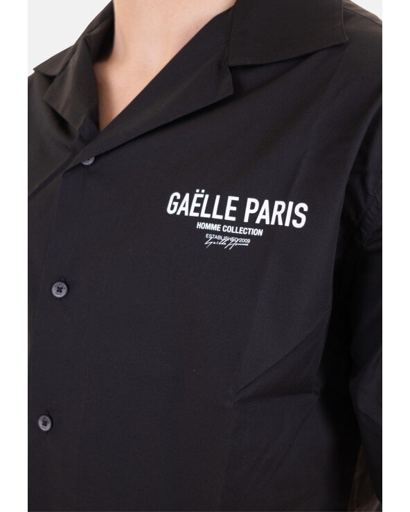 GAELLE  Camicia Logo e Stampa Retro Gr Uomo |  JEK PIT