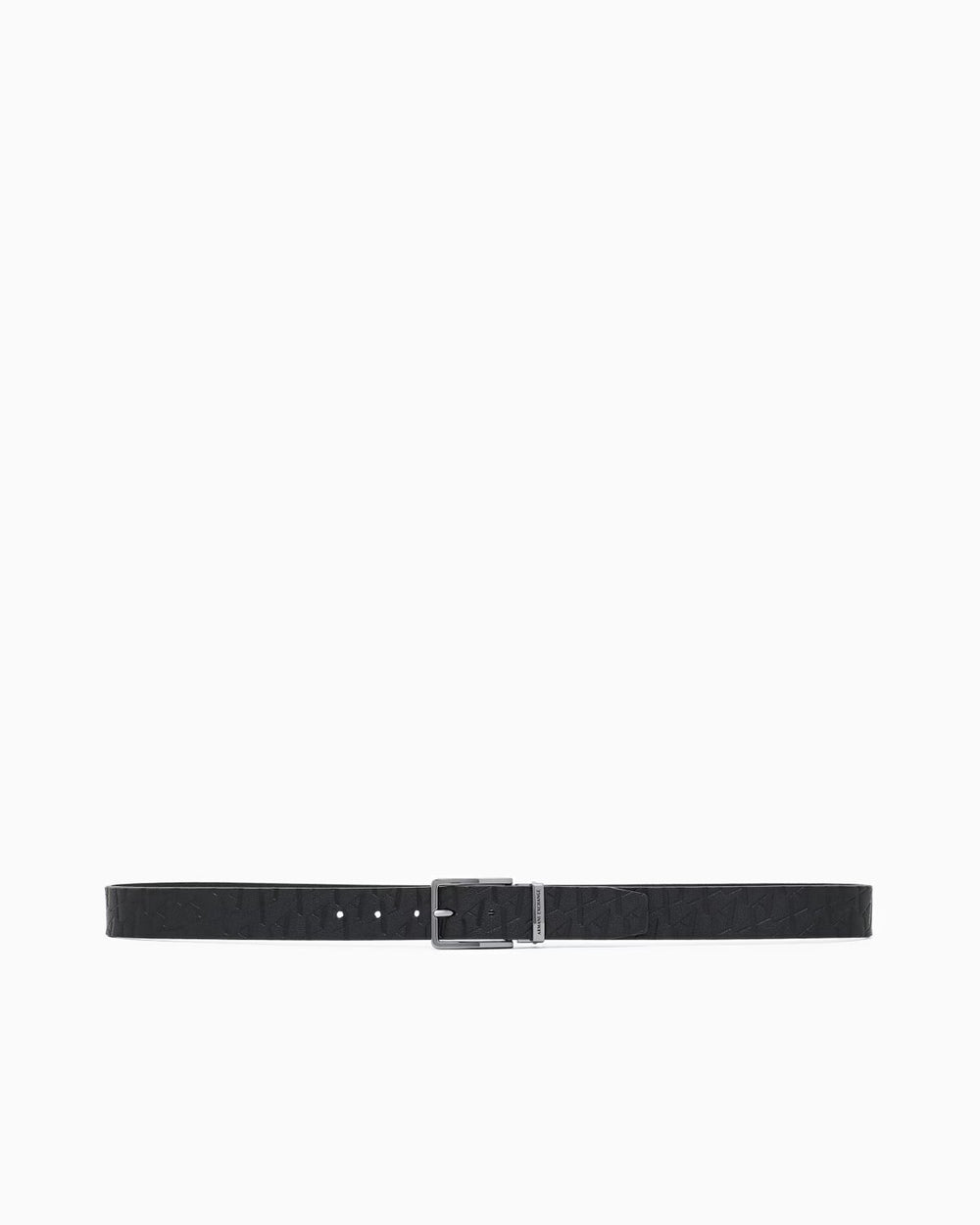 ARMANI EXCHANGE  Cintura Pelle Pitonata Logo Allover Uomo |  JEK PIT