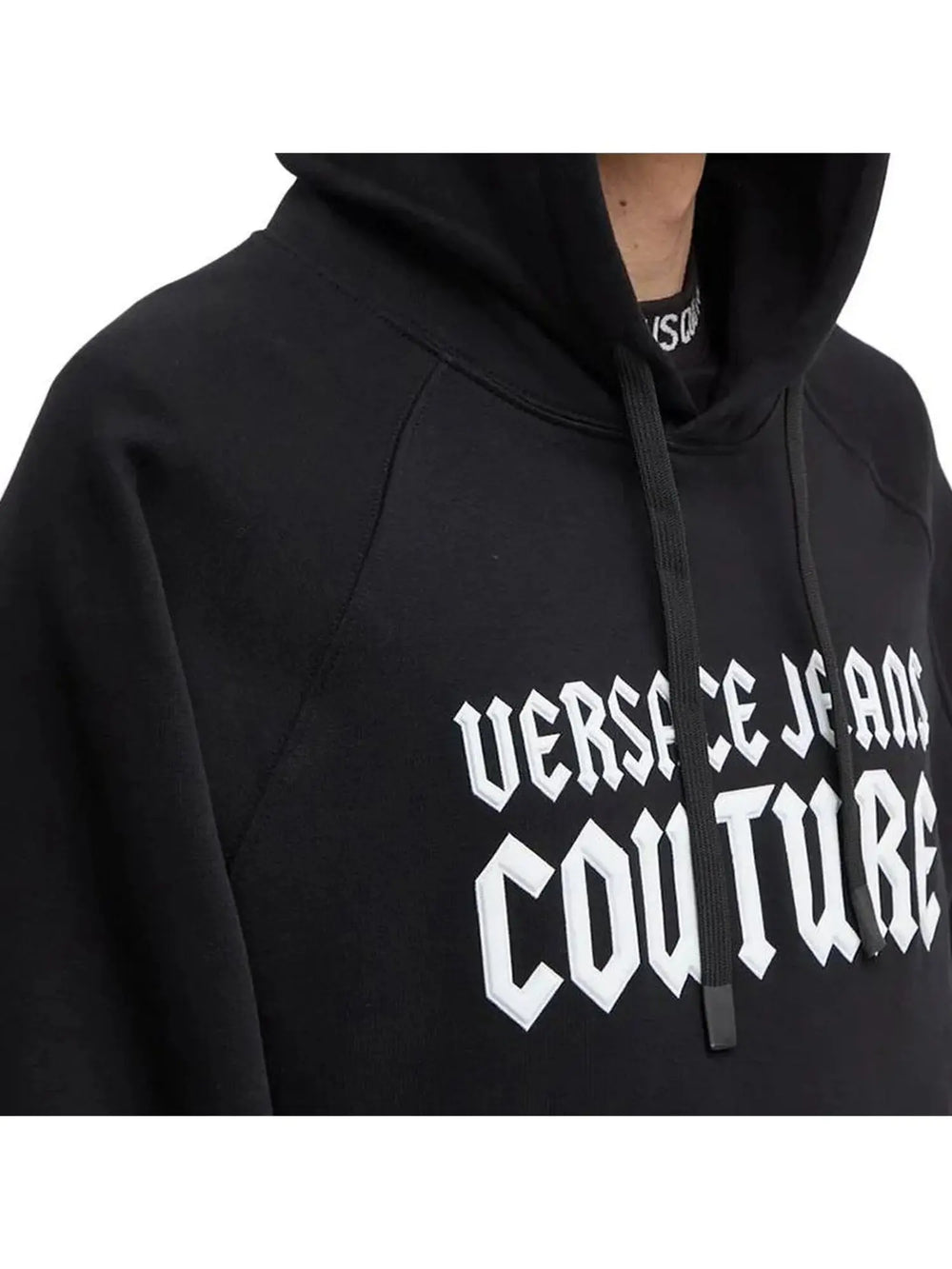 VERSACE JEANS  Felpa Capp. Logo Goth Matte Uomo |  JEK PIT