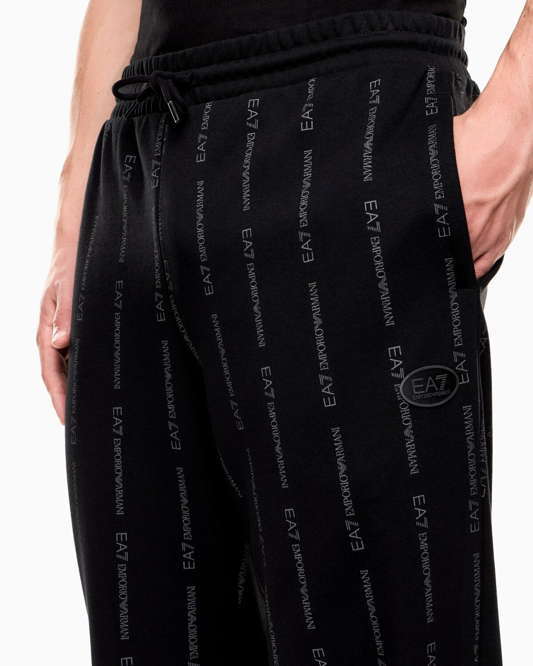 EMPORIO ARMANI EA7  Pantalone Stampa Logato Uomo |  JEK PIT