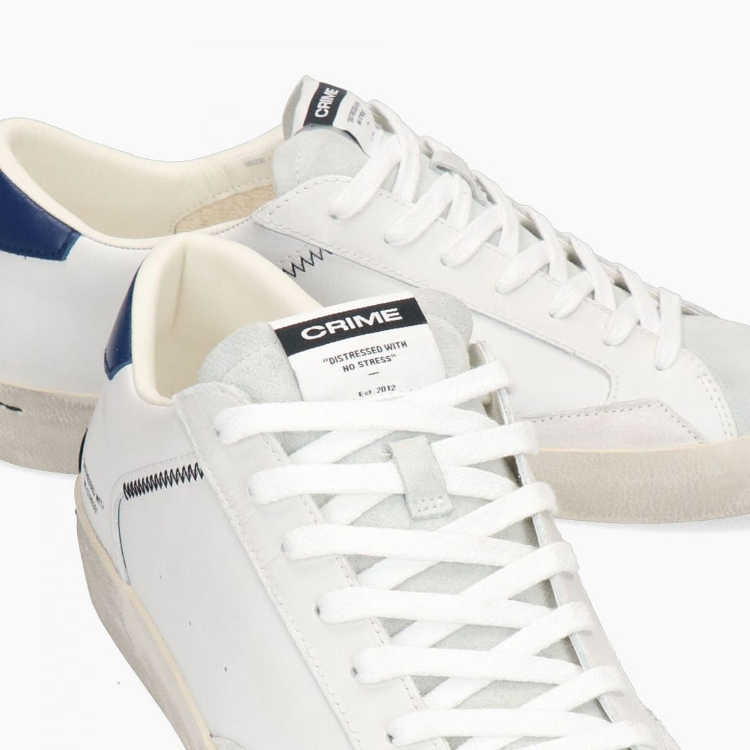 CRIME LONDON  Sneakers Distressed Blue Pa Uomo |  JEK PIT