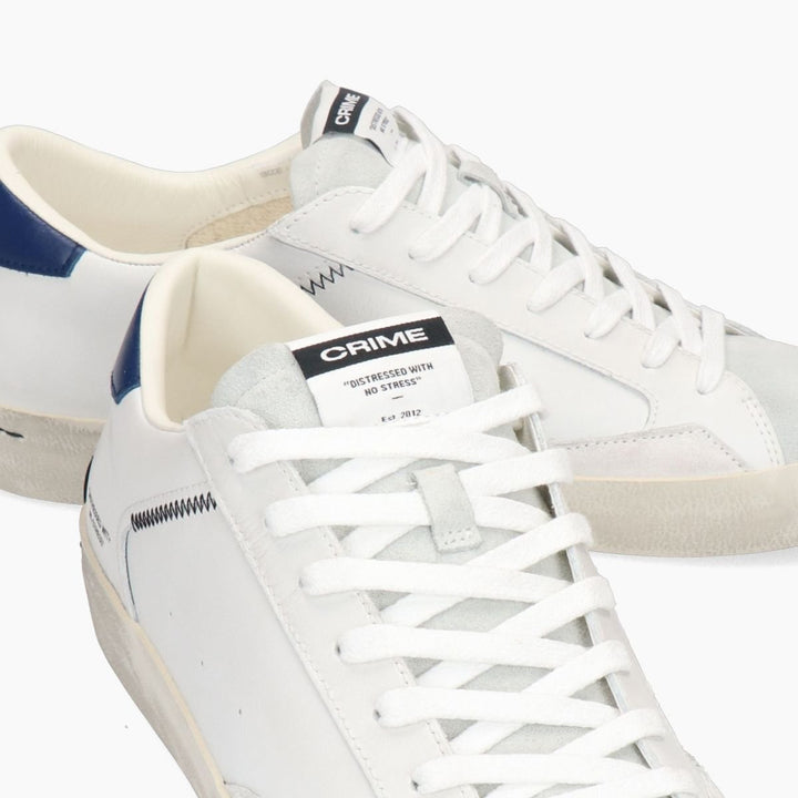 CRIME LONDON  Sneakers Distressed Blue Pa Uomo |  JEK PIT