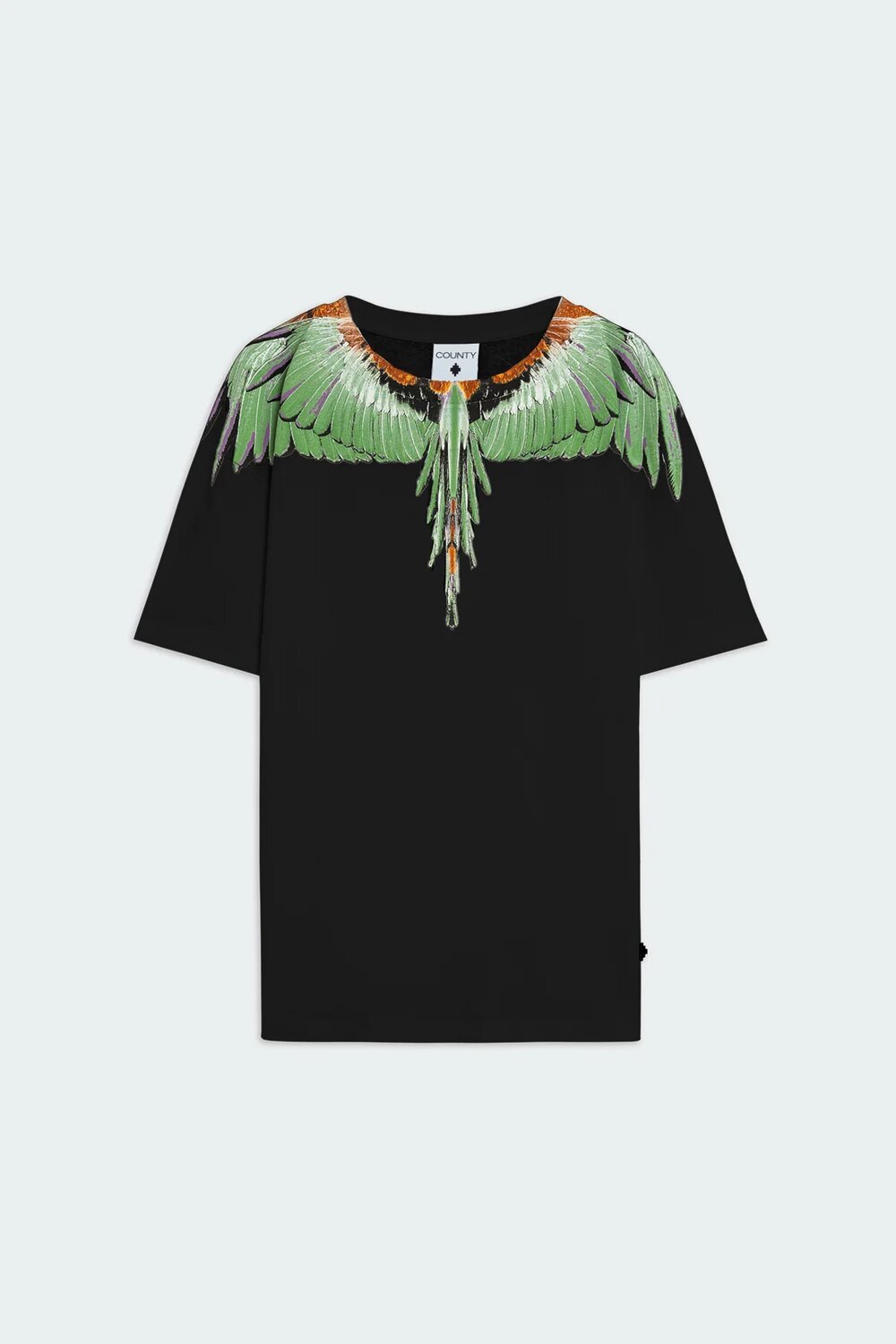 COUNTY OF MILAN - BURLON  t-Shirt Logo Wings Grande Uomo |  JEK PIT