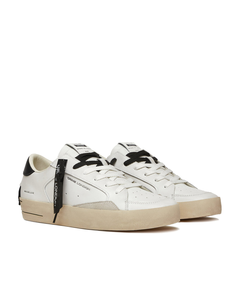 CRIME LONDON  Sneakers Sk8 Black Contrast Uomo |  JEK PIT