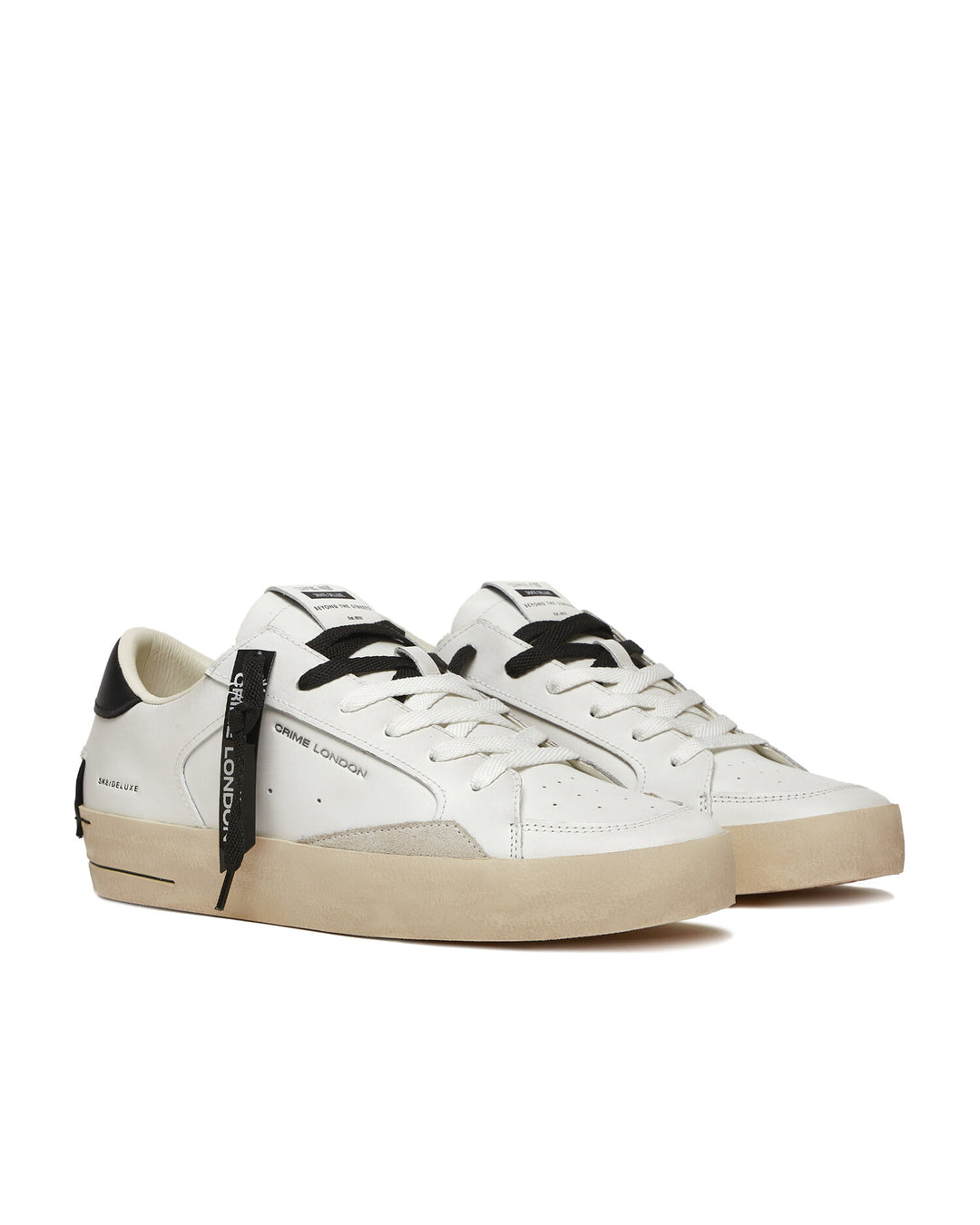 CRIME LONDON  Sneakers Sk8 Black Contrast Uomo |  JEK PIT