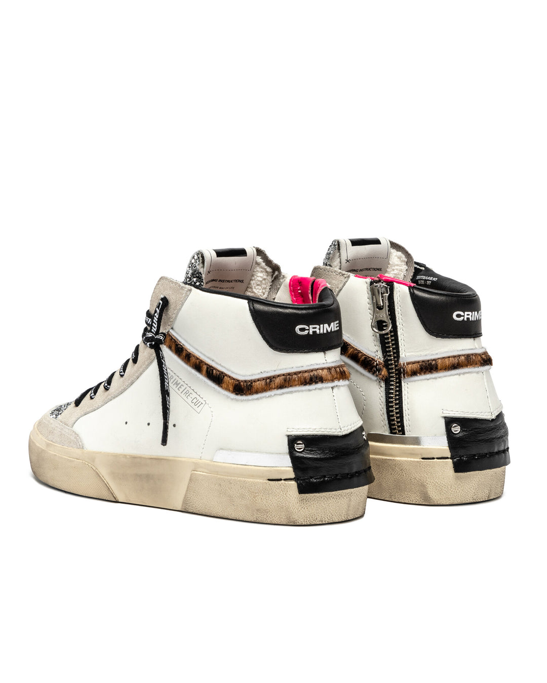 CRIME LONDON  Sneakers Sk8 Recut High Donna |  JEK PIT
