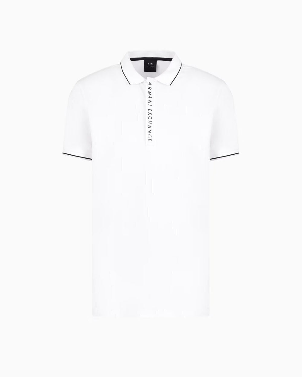 ARMANI EXCHANGE  Polo Logo Verticale Su Zip Uomo |  JEK PIT
