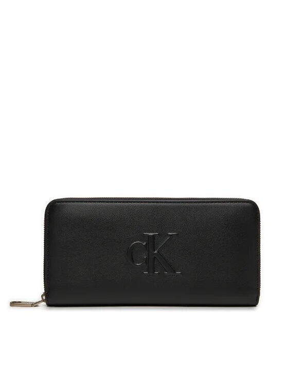 CALVIN KLEIN  Portafogli Pelle Sculpted Deboss Donna |  JEK PIT