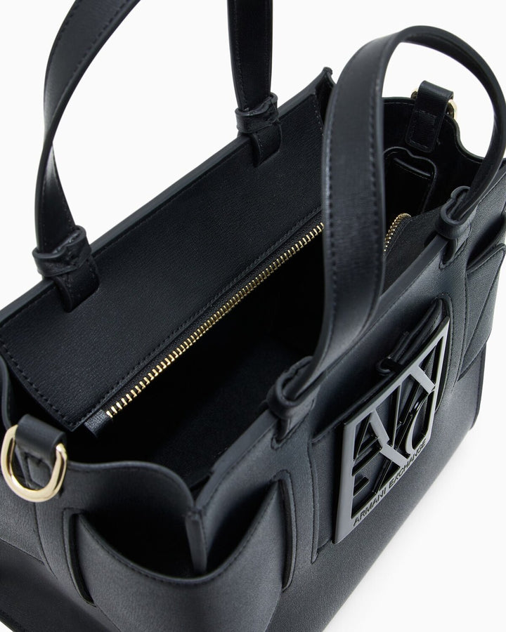 ARMANI EXCHANGE  Borsa Suse Tote Logo Fibbia Quadrata Donna |  JEK PIT