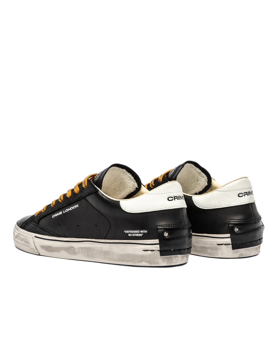 CRIME LONDON  Sneakers Distressed 2.0 Tellow Laces Uomo |  JEK PIT