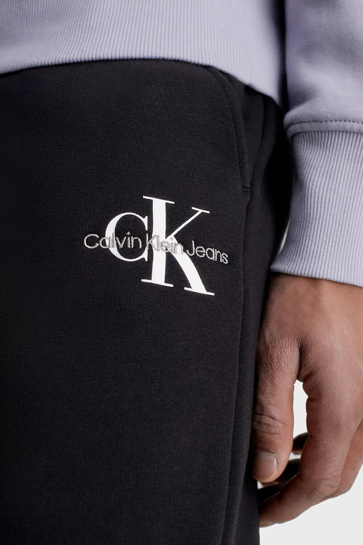 CALVIN KLEIN  Pantalone Tuta Con Logo Ricamat Uomo |  JEK PIT
