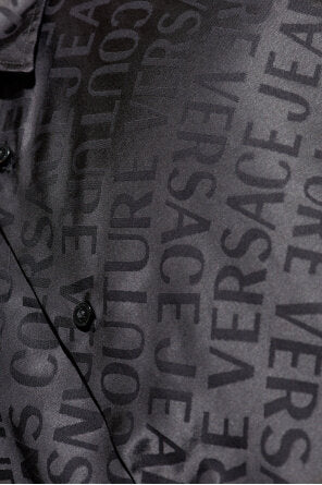VERSACE JEANS  Camicia Jacquard Allover Twill Uomo |  JEK PIT