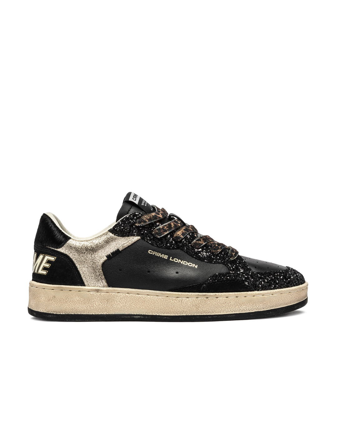 CRIME LONDON  Sneakers Chelsea Brill Lacci Leop Donna |  JEK PIT