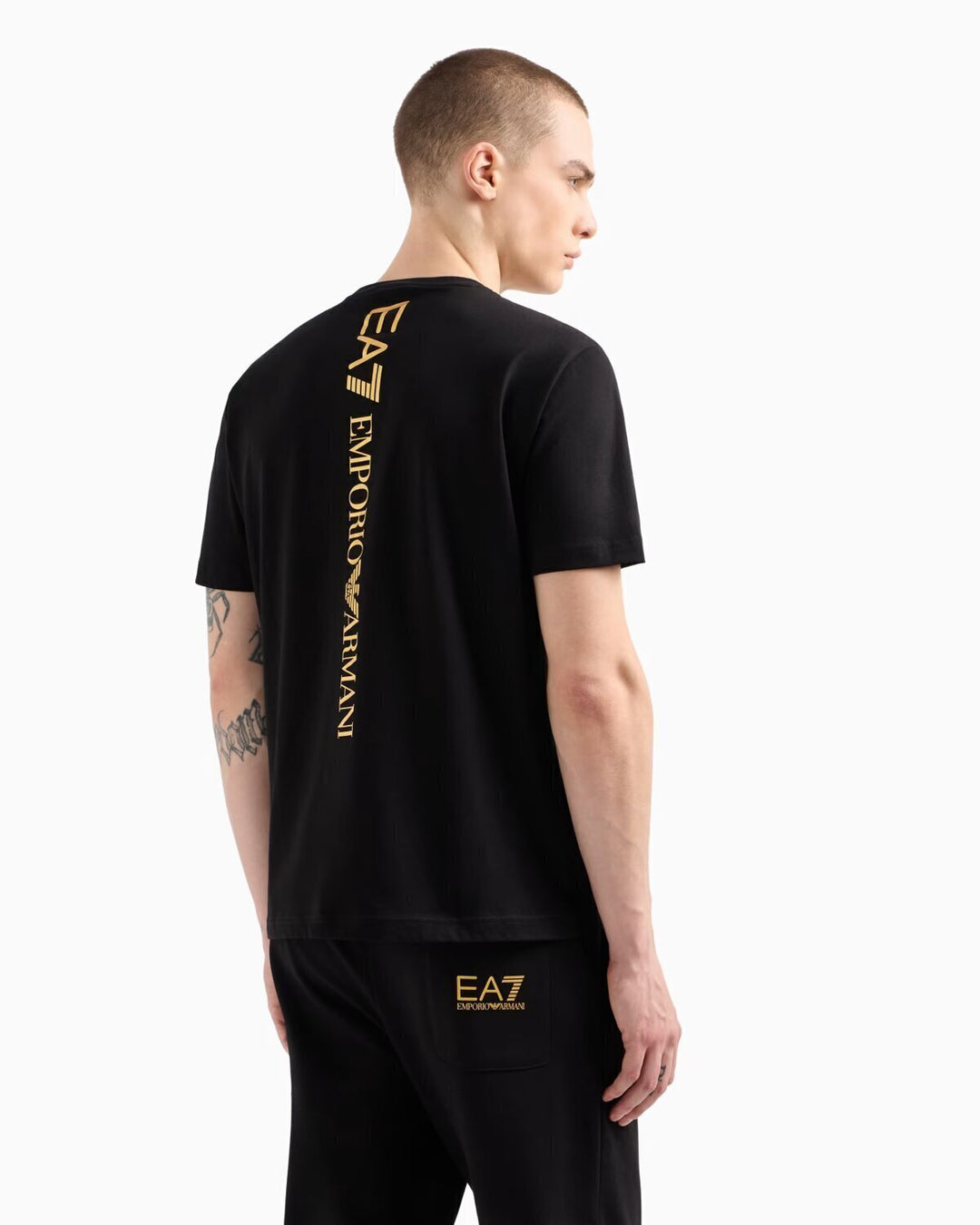 EMPORIO ARMANI EA7  t-Shirt Train Extended Logo Uomo |  JEK PIT