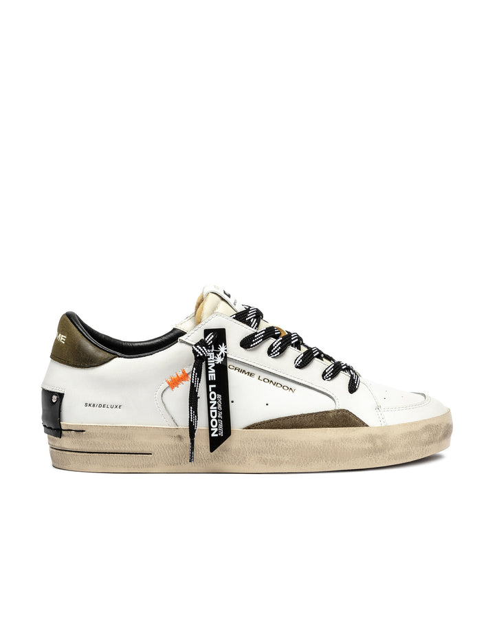 CRIME LONDON  Sneakers Sk8 Deluxe Retro Green Uomo |  JEK PIT