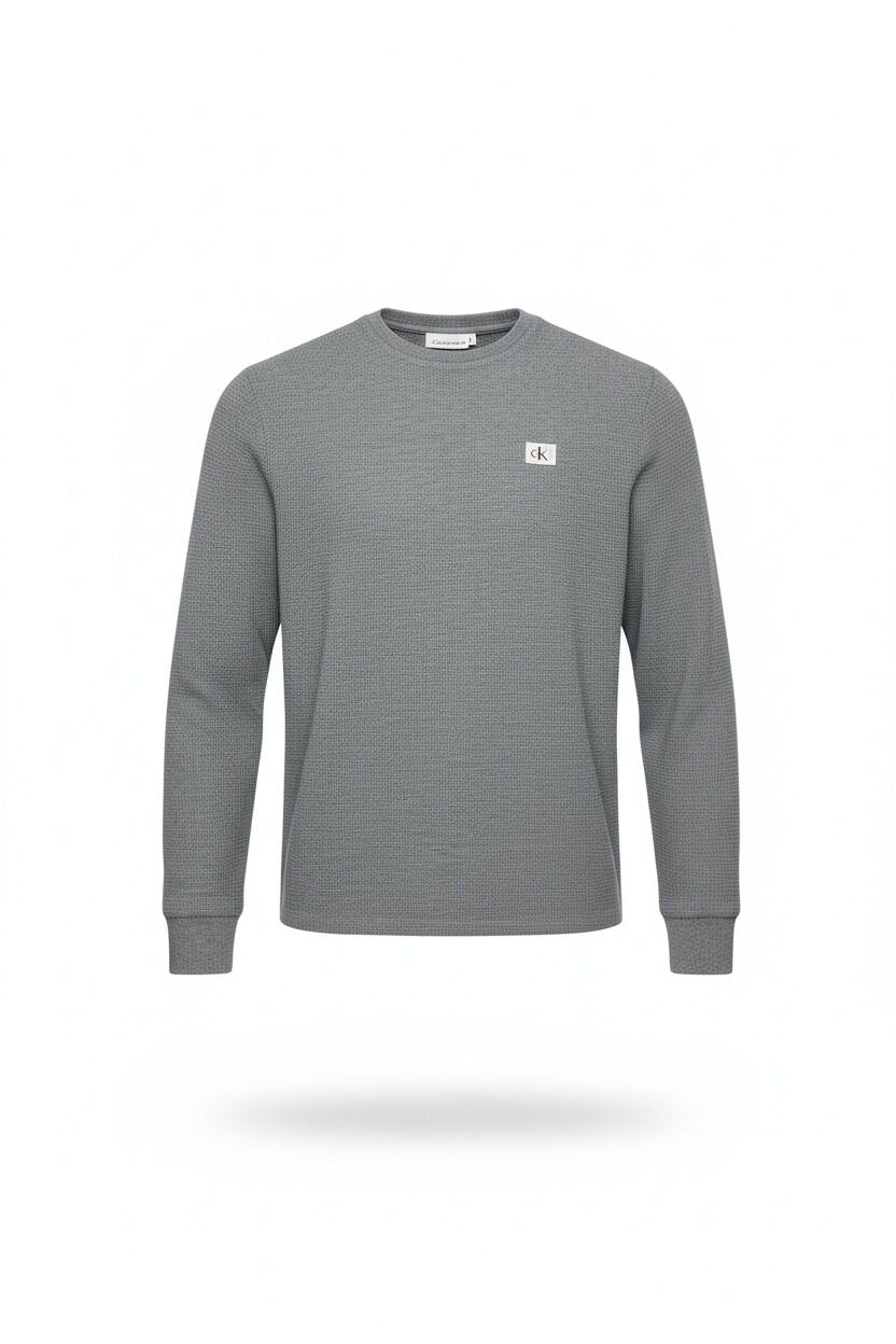 CALVIN KLEIN  Maglia Con Logo Sovrapposto Uomo |  JEK PIT