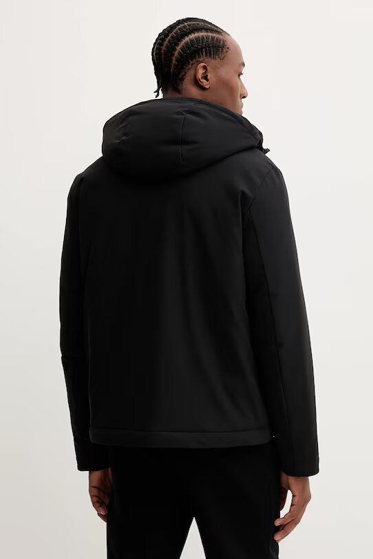 EMPORIO ARMANI EA7  Giubbotto Logo Dorato Con Cappuccio Uomo |  JEK PIT