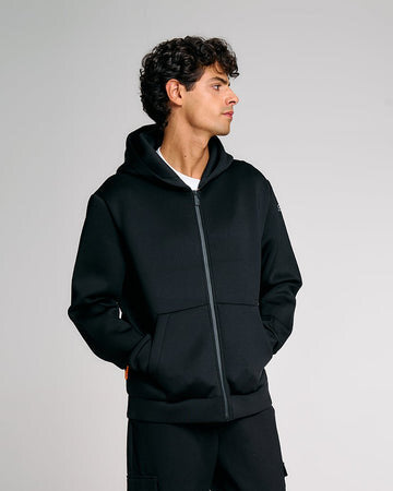 SUNS  Felpa Neoprene Cappuccio e Zip Uomo |  JEK PIT