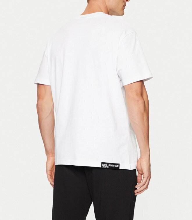 KARL LAGERFELD  t-Shirt Klj Reg Ss k-Logo Tee Centrale Uomo |  JEK PIT