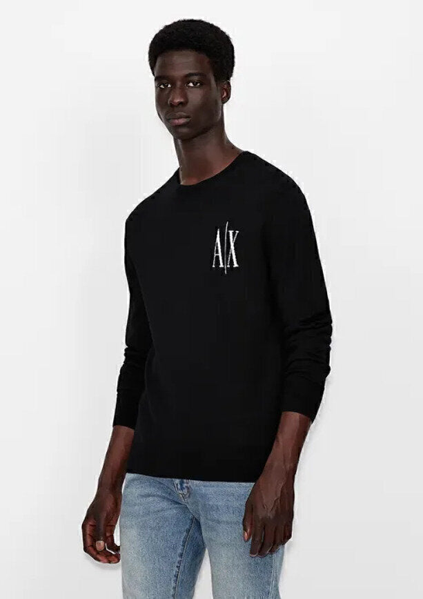 ARMANI EXCHANGE  Maglione Girocollo Basic Uomo |  JEK PIT