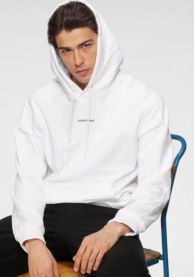 CALVIN KLEIN  Felpa Con Cappuccio Basi Logo Cn Ric Uomo |  JEK PIT