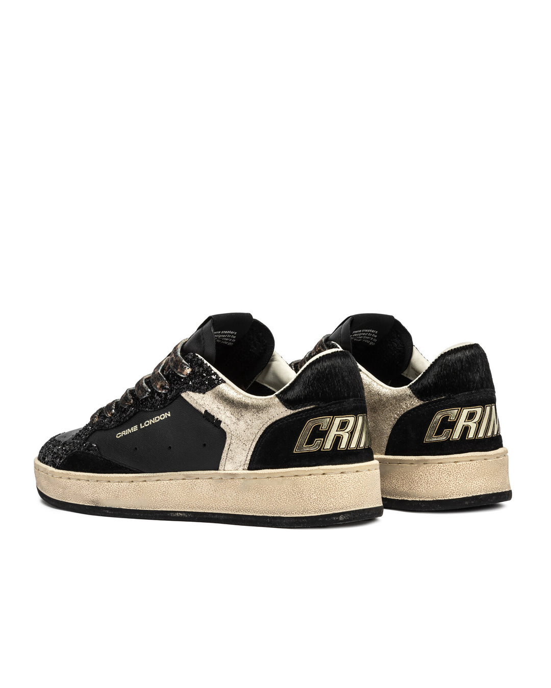 CRIME LONDON  Sneakers Chelsea Brill Lacci Leop Donna |  JEK PIT