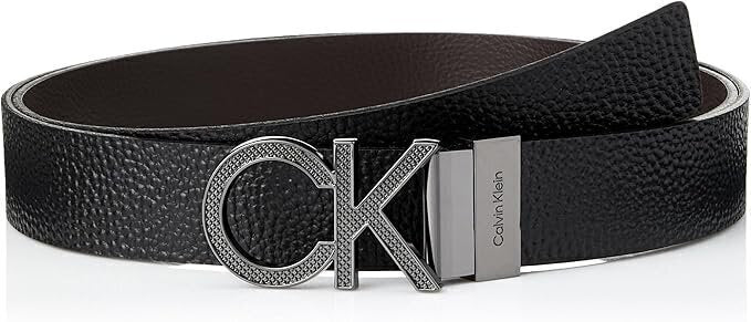 CALVIN KLEIN  Cintrura Adjrev Ck Pique Reversibile Uomo |  JEK PIT