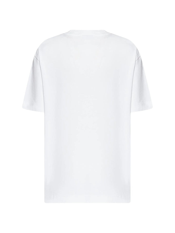 JOHN RICHMOND  t-Shirt Con Stampa Floccata Centrale Uomo |  JEK PIT