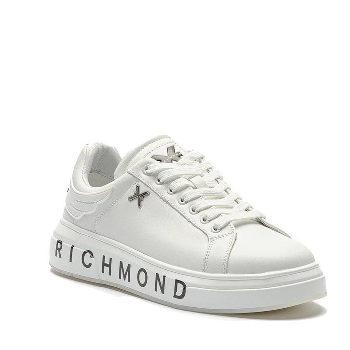 JOHN RICHMOND  Sneakers Con Logo Su Fondo x Silver Uomo |  JEK PIT